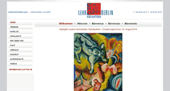 Desktop Screenshot of lehr-kunstauktionen.de